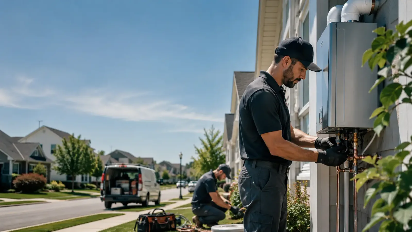 Tankless Water Heater Installation in Snook, TX